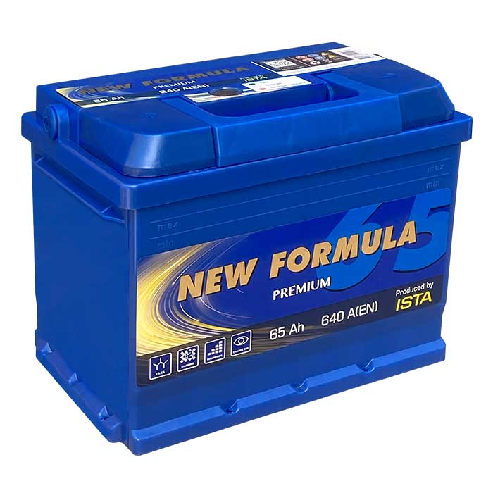 Автомобильный аккумулятор New Formula PREMIUM 6СТ-65Ah Аз 640А (EN) 5652302250 NEW FORMULA 5652302250